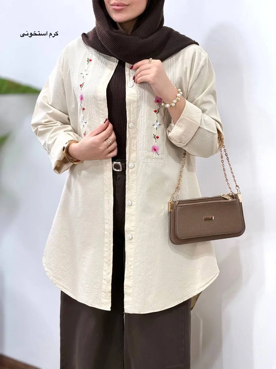 مانتو گلدوزی آیسو مارینا